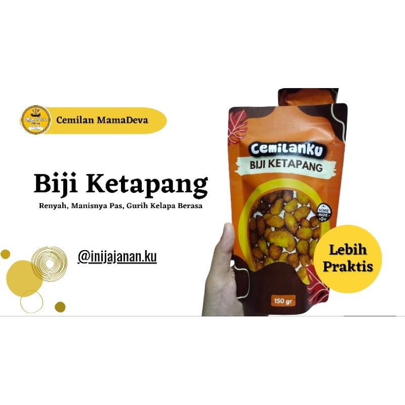 

Kue Kering, Cemilan Renyah Gurih Manis, Jajanan Jadoel, Biji Ketapang