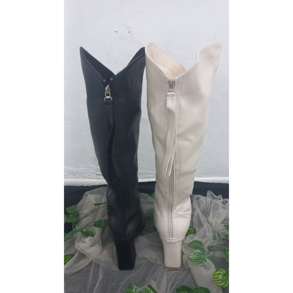 HS / Sepatu Boots Panjang Hak tinggi wanita Fashion  285