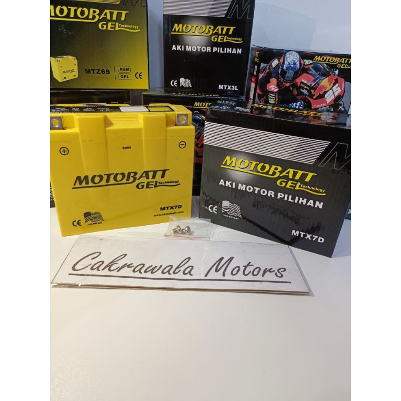 AKI MOTOR MOTOBATT YAMAHA SCORPIO / SCORPIO Z MTX7D