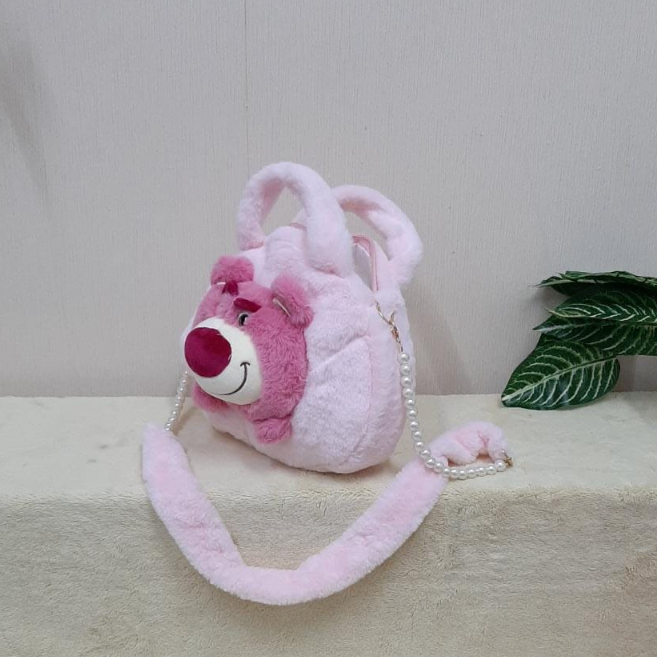 Tas Selempang Tenteng Kuromi Cinnamoroll Lotso Animal Timbul