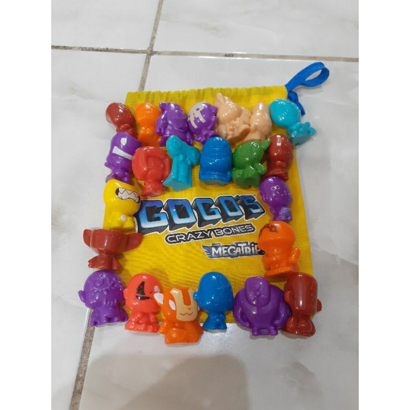 gogo's crazy bones gogo's  1set 23 pcs second