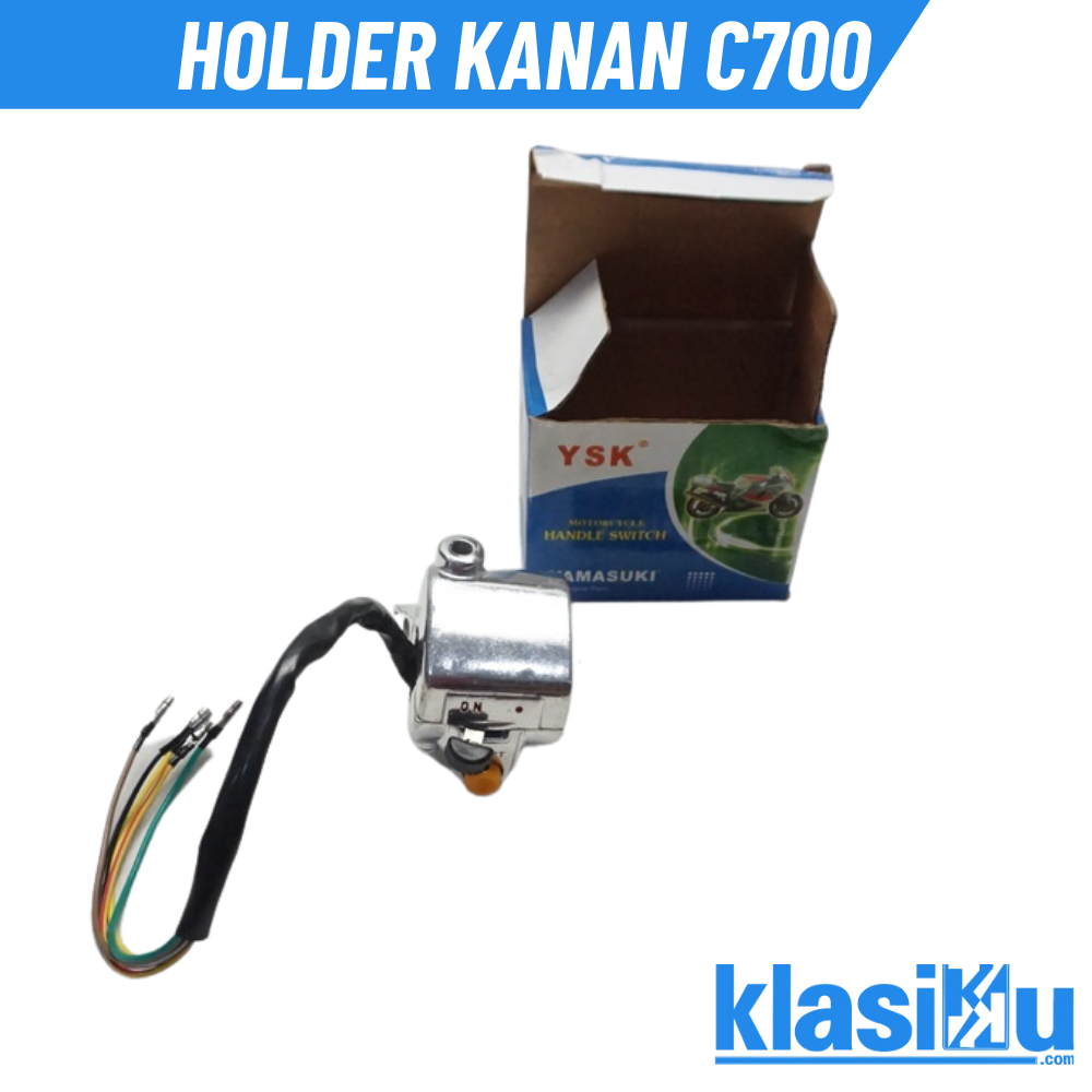 Holder Saklar Sakelar Kanan Honda C700 C 700 Stok Lama