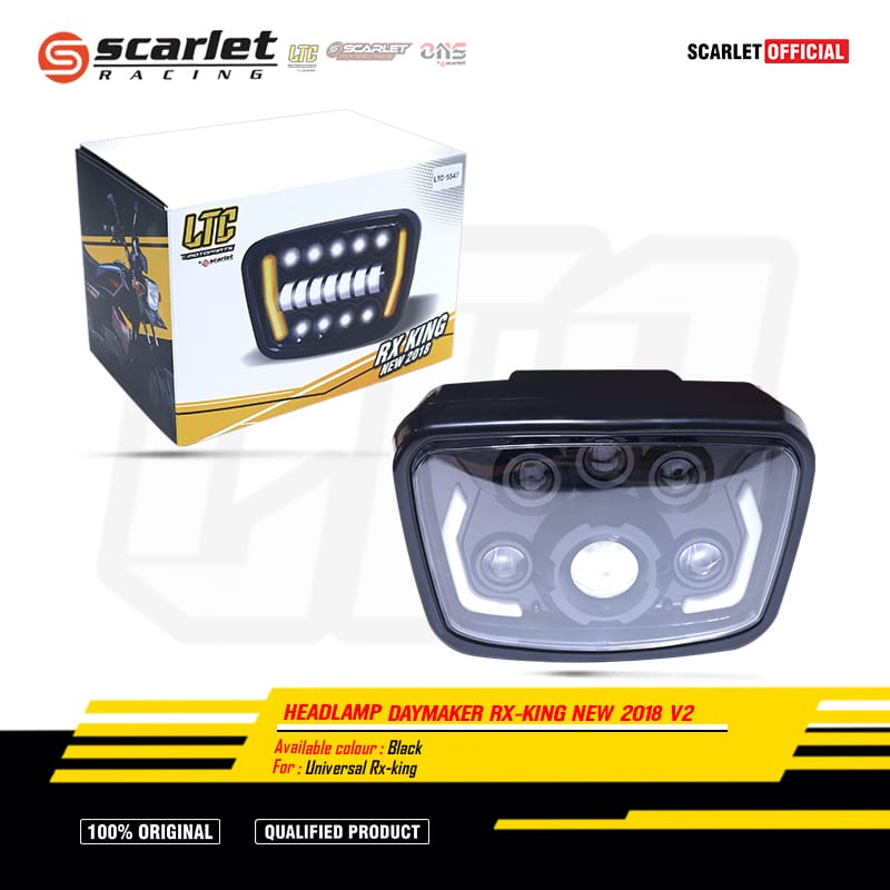 Headlamp RX King Daymaker LED Kotak Lampu depan Reflektor RXking Oval Hgh Quality