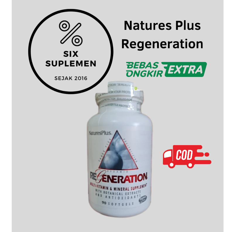 Natures Nature's Plus Regeneration Multivitamin + Mineral 90 softgels