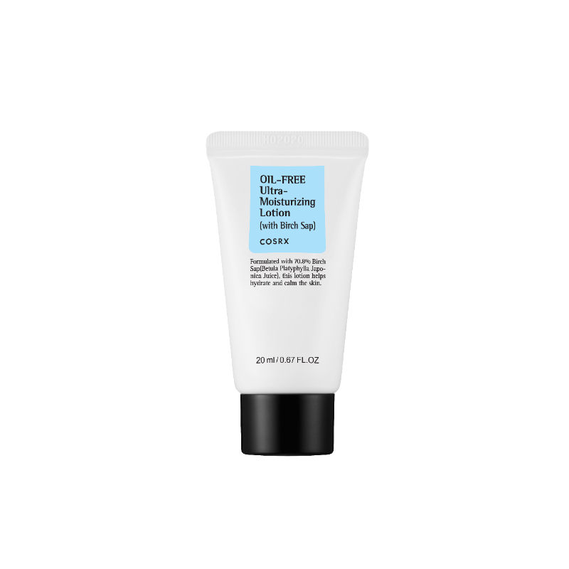 COSRX Oil-Free Ultra-Moisturizing Lotion (with Birch Sap) 20mL Oil Free Mini Size