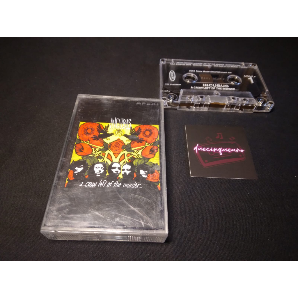 Incubus - A Crow Left of The Murder (kaset pita)