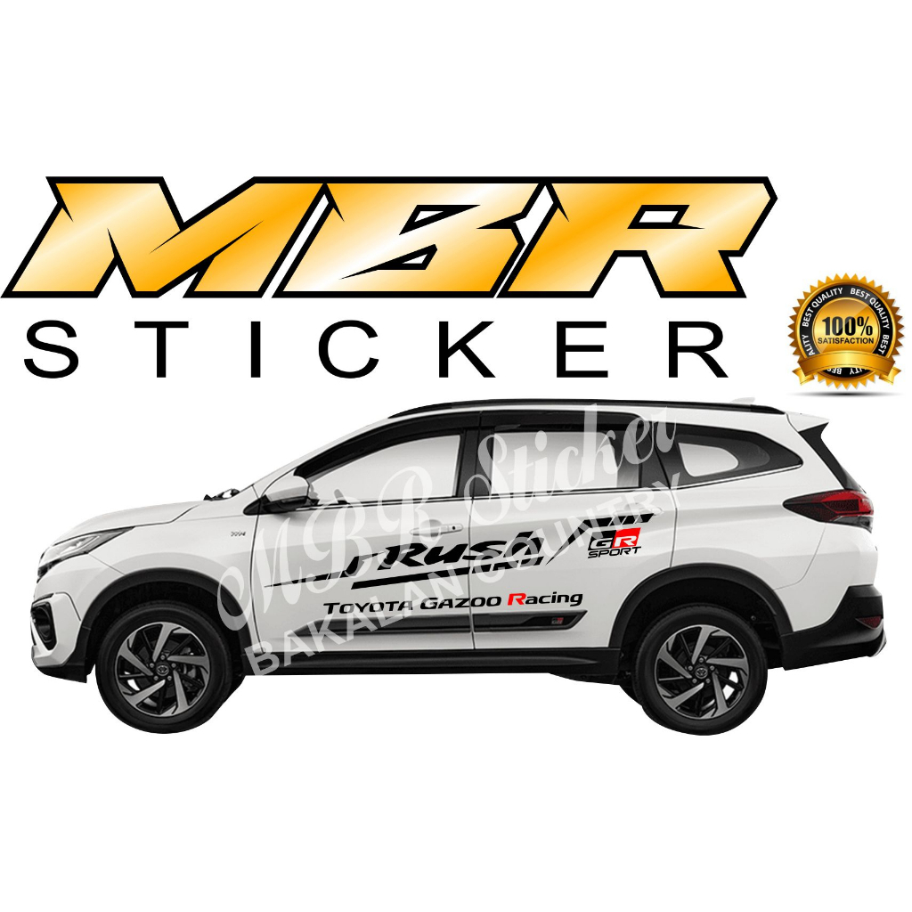 CUTTING STRIPING RUSH TERIOS STIKER CUTTING/STIKER GR SPORT/MINIMALIS CUTTING