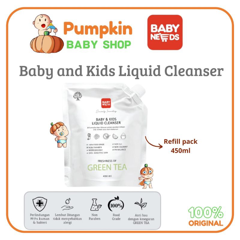 BabyNeeds liquid Cleanser / Baby Needs Baby and Kids Liquid Cleanser