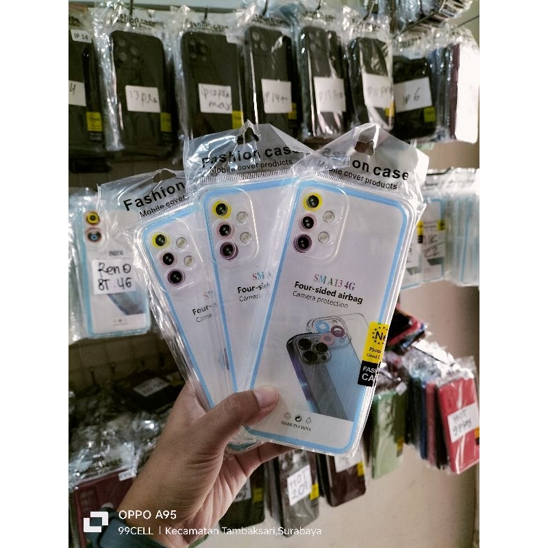 clear case space samsung A34 A54 A14 A04E A04 A04S A13 silikon bening