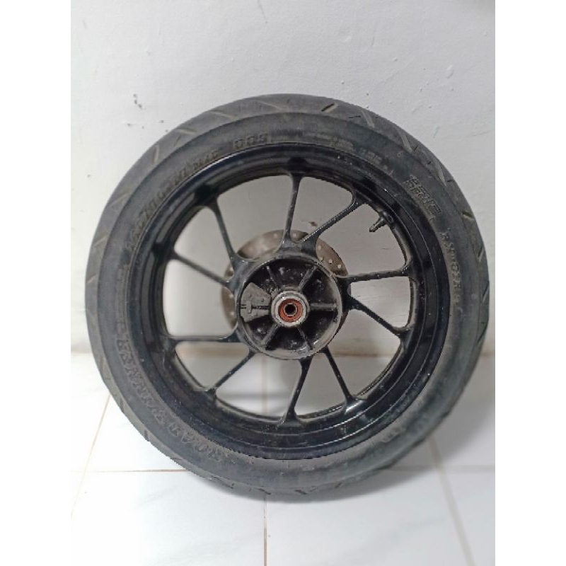 velg belakang r15 vva v3 ori lebar 4 in  saja.ban tebal dan piringan