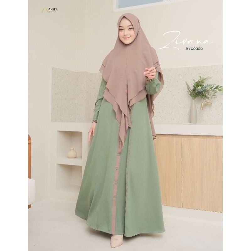 GAMIS ZIVANA BY AKIFA/PO 8-15 MEI/