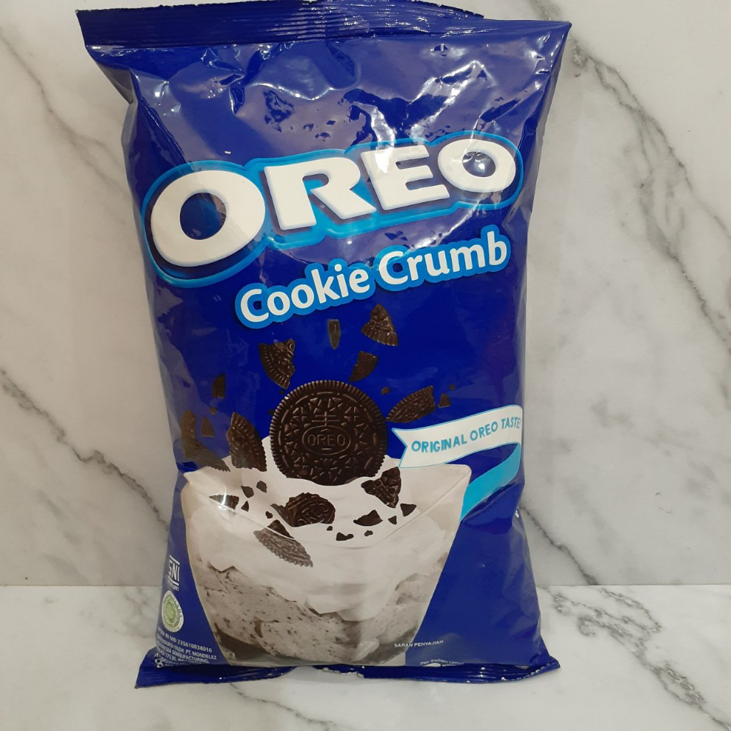 

Biskuit Oreo Cookie Crumb kemasan 1kg