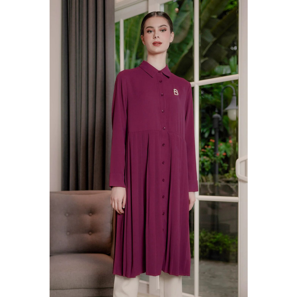 CATIA MIDI DRESS - BENANG JARUM