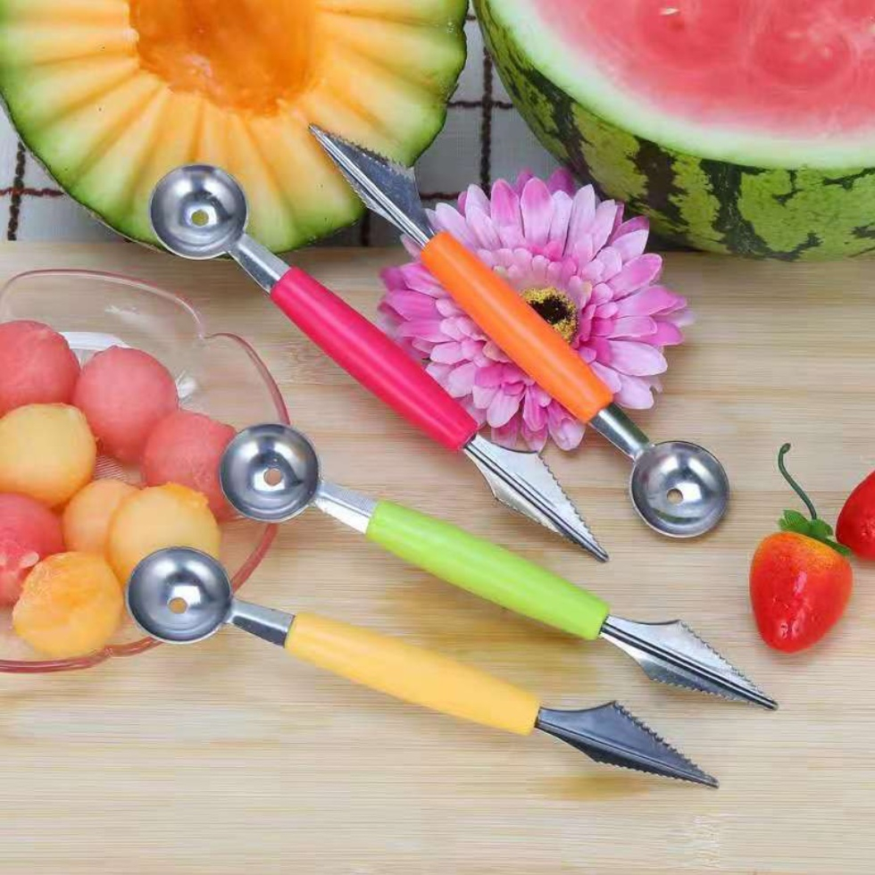 Kerokan Sendok Pisau Buah Pisau Scoop Sendok Buah Fruit Garnish Knive