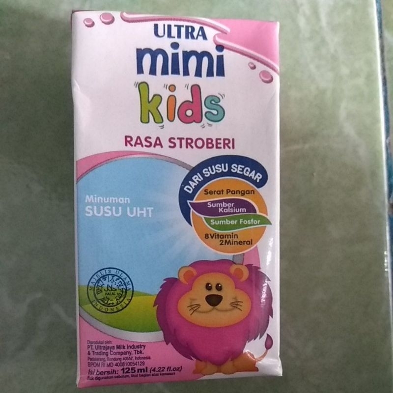 

ULTRA mimi/susu strawberry 125ml