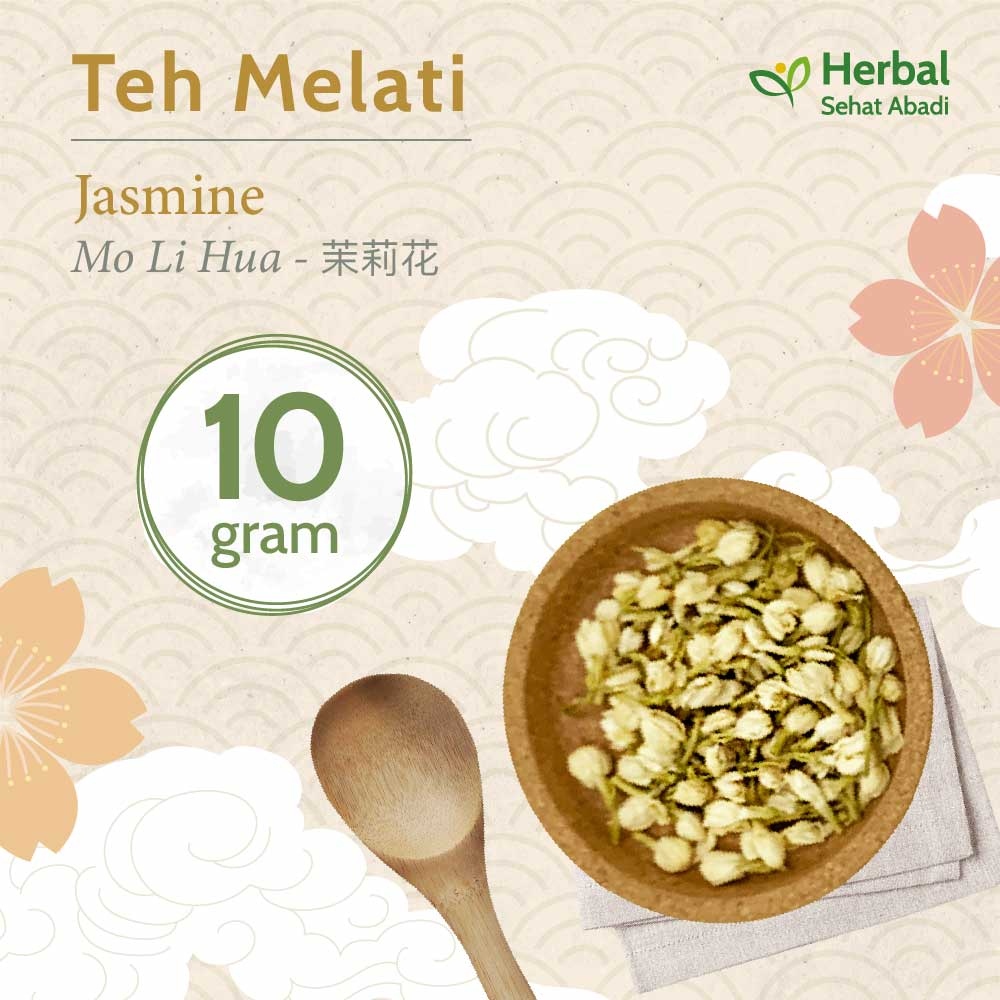 

Jasmine Tea 10 gram / Teh Bunga Melati / Mo Li Hua (茉莉花)