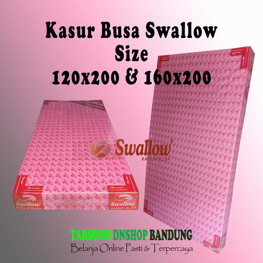 Kasur Busa / Kasur Busa Swallow / Kasur Ukuran 120 & 160 Busa Swallow Bergaransi