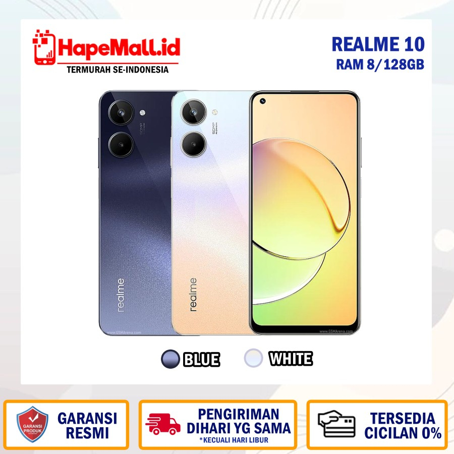 REALME 10 RAM 8/128 GB GARANSI RESMI TERMURAH