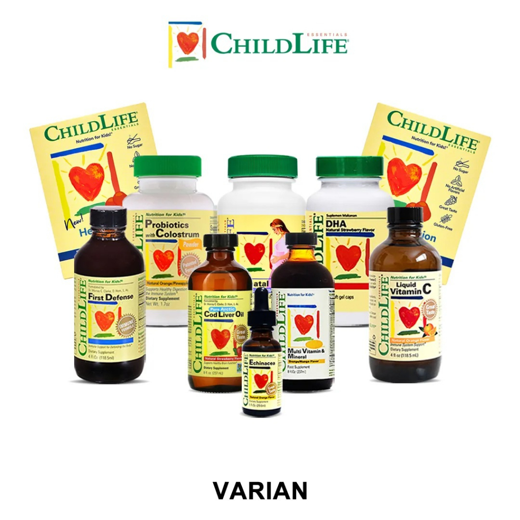 Childlife Vitamin Anak Echinacea First Defense Vit C Vit D3 Multivitamin Mineral Calcium Magnesium