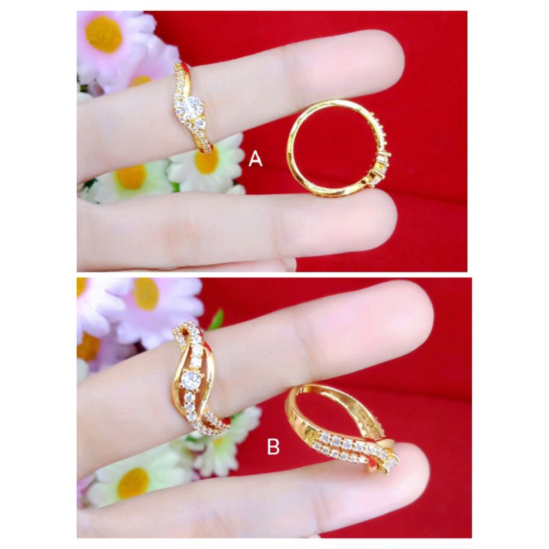 cincin lapis emas 24 k terbaru