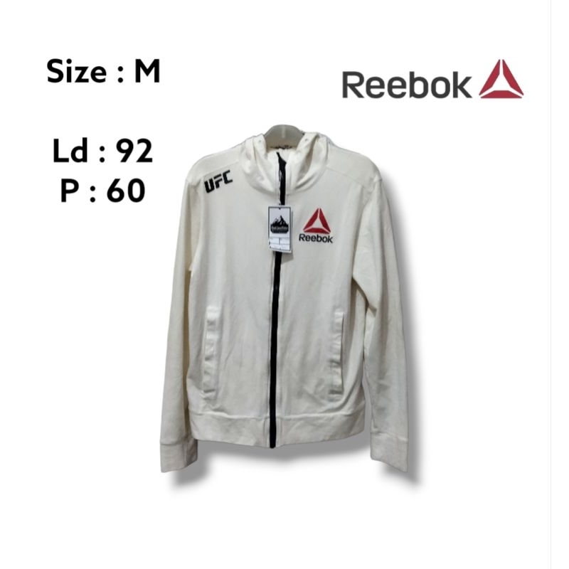 hoodie reebok ufc size m