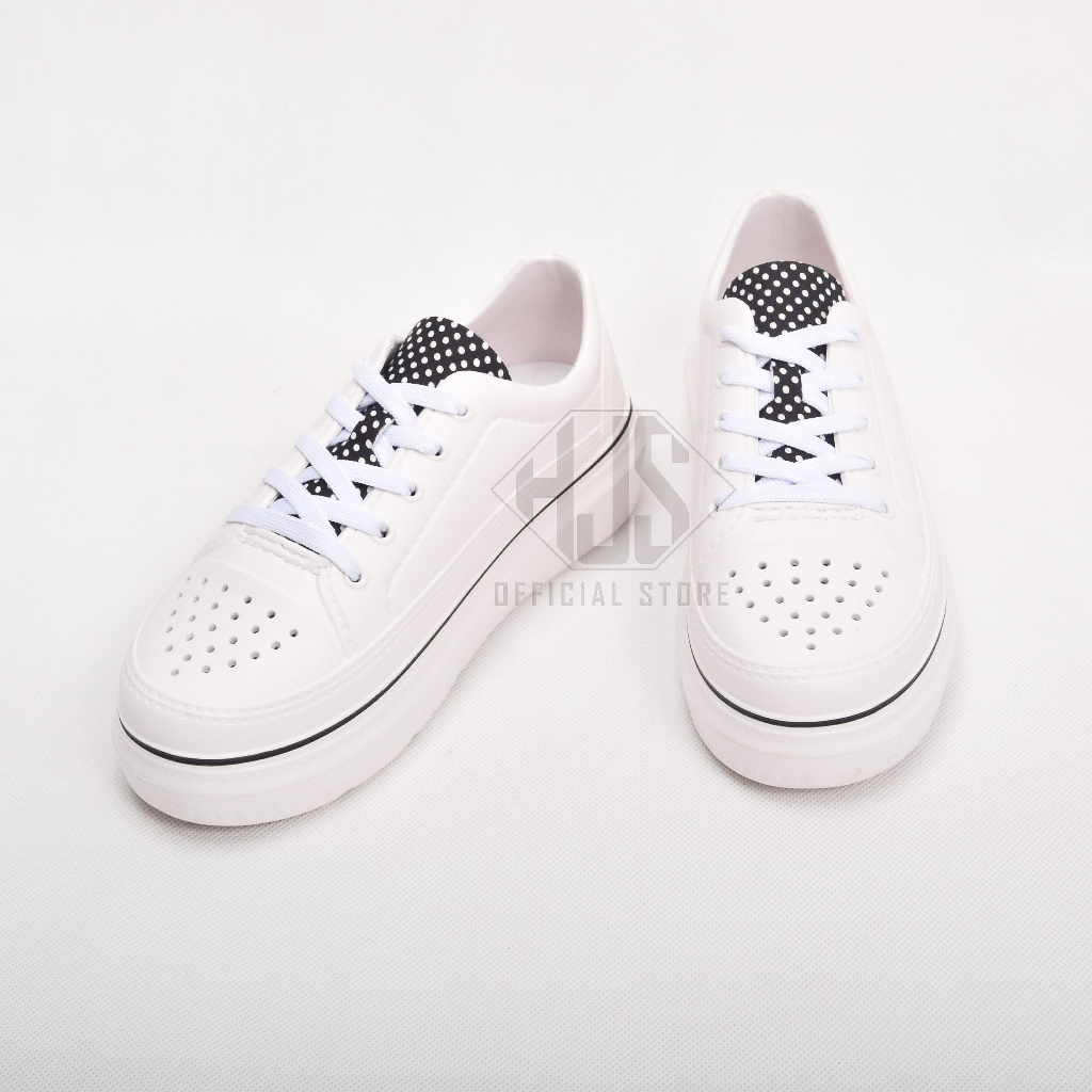 Sepatu Wanita Hazana sepatu sneakers wanita sepatu putih korea sepatu sekolah original sepatu cewek kekinian import Sneaker Korean Style