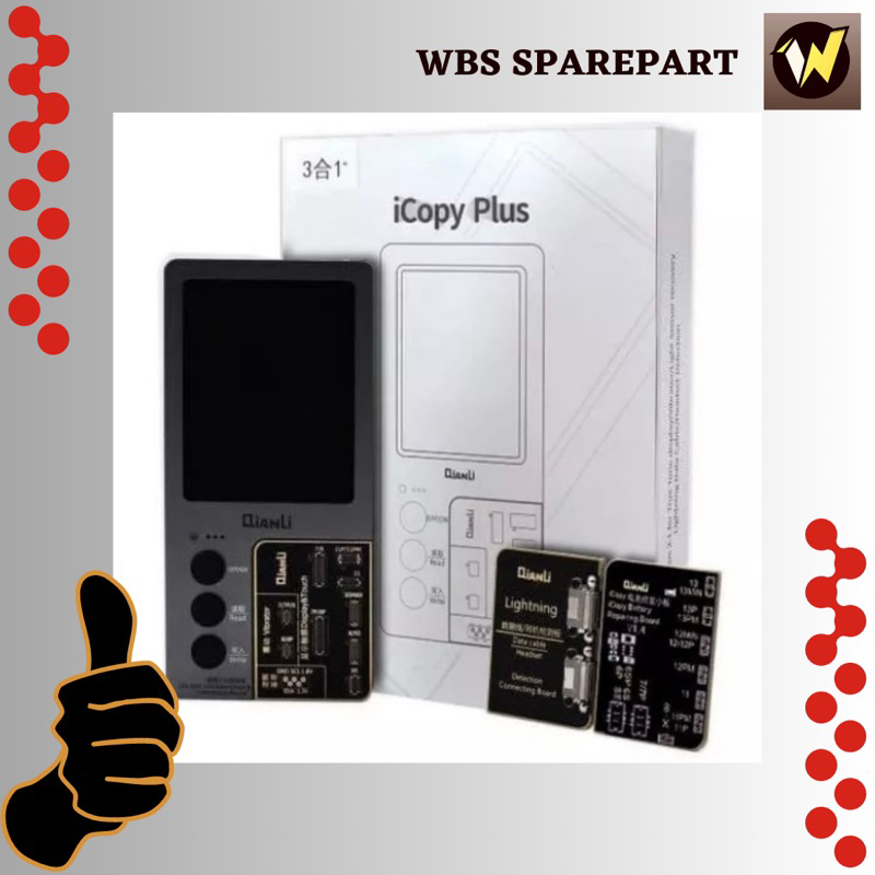 Icopy Plus 2.2 Qianli 3IN1 (FREE BATERAI) / QIANLI ICOPY PLUS 2.2 3IN1 / QIANLI ICOPY PLUS NEW ORIGI