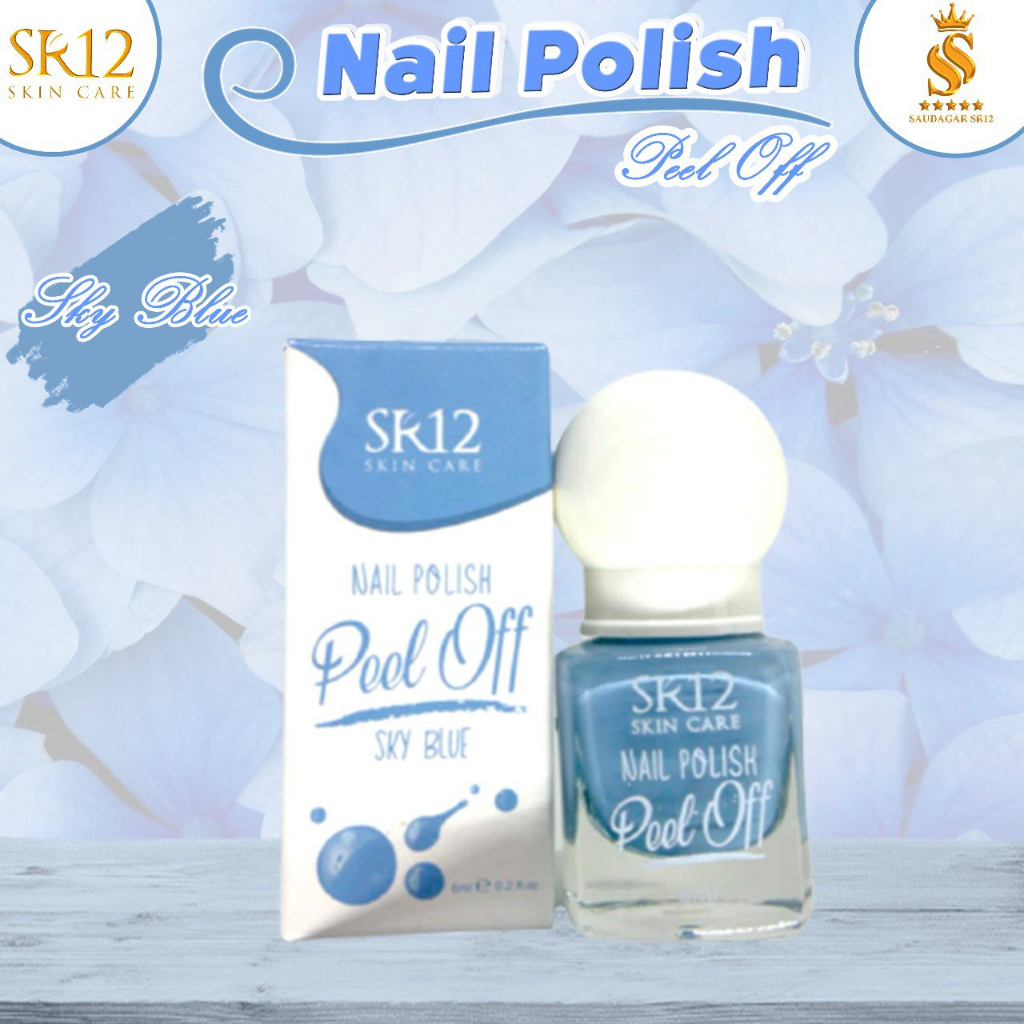 NEW PODUCT !!!  Nail Polis  Peel Off SR12 |Produk Kutek Halal | MemperCantik Kuku Kaki Dan Tangan | Kutek Murah BPOM