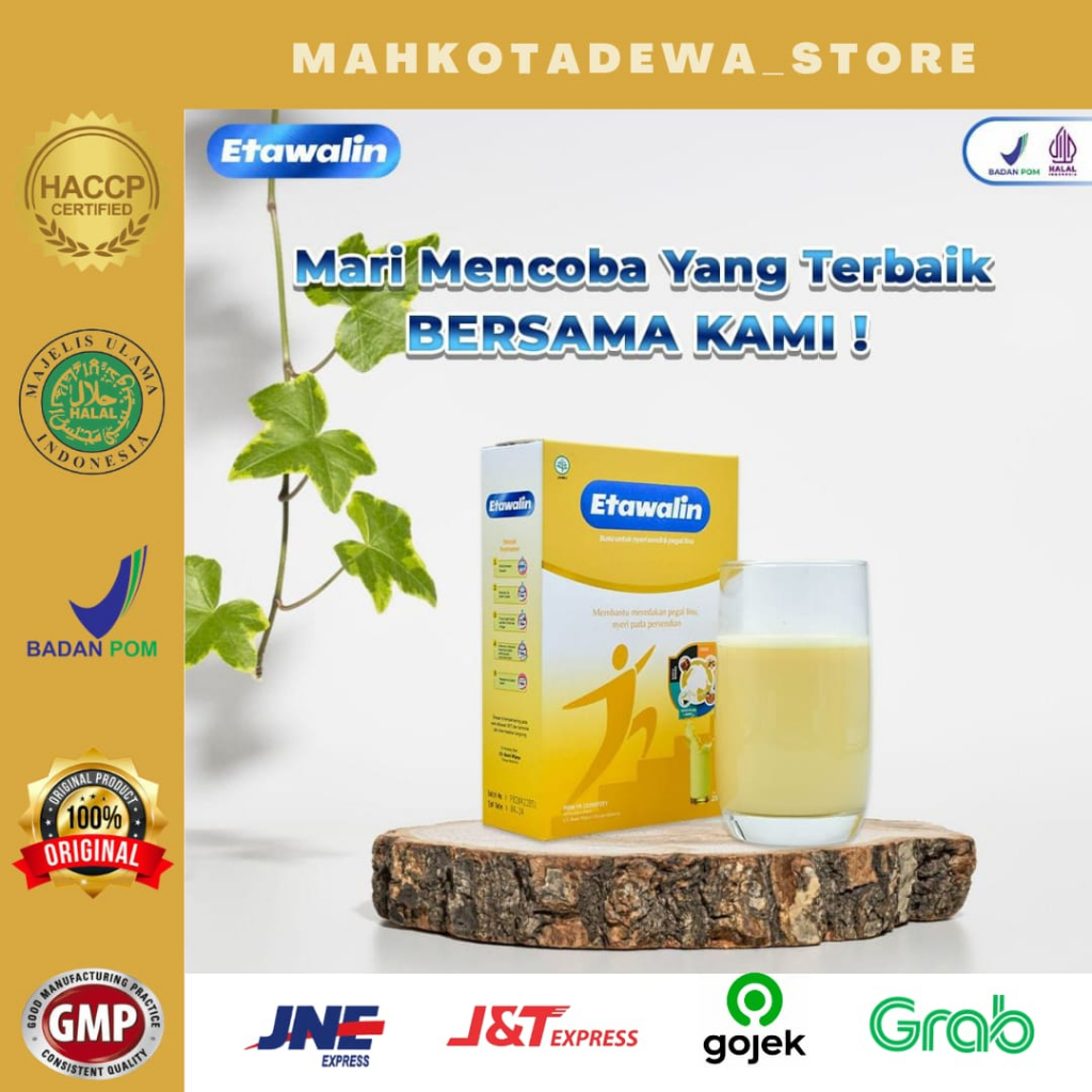 

ETAWALIN - SUSU KAMBING NYERI SENDI ORIGINAL, BPOM & MUI HALAL