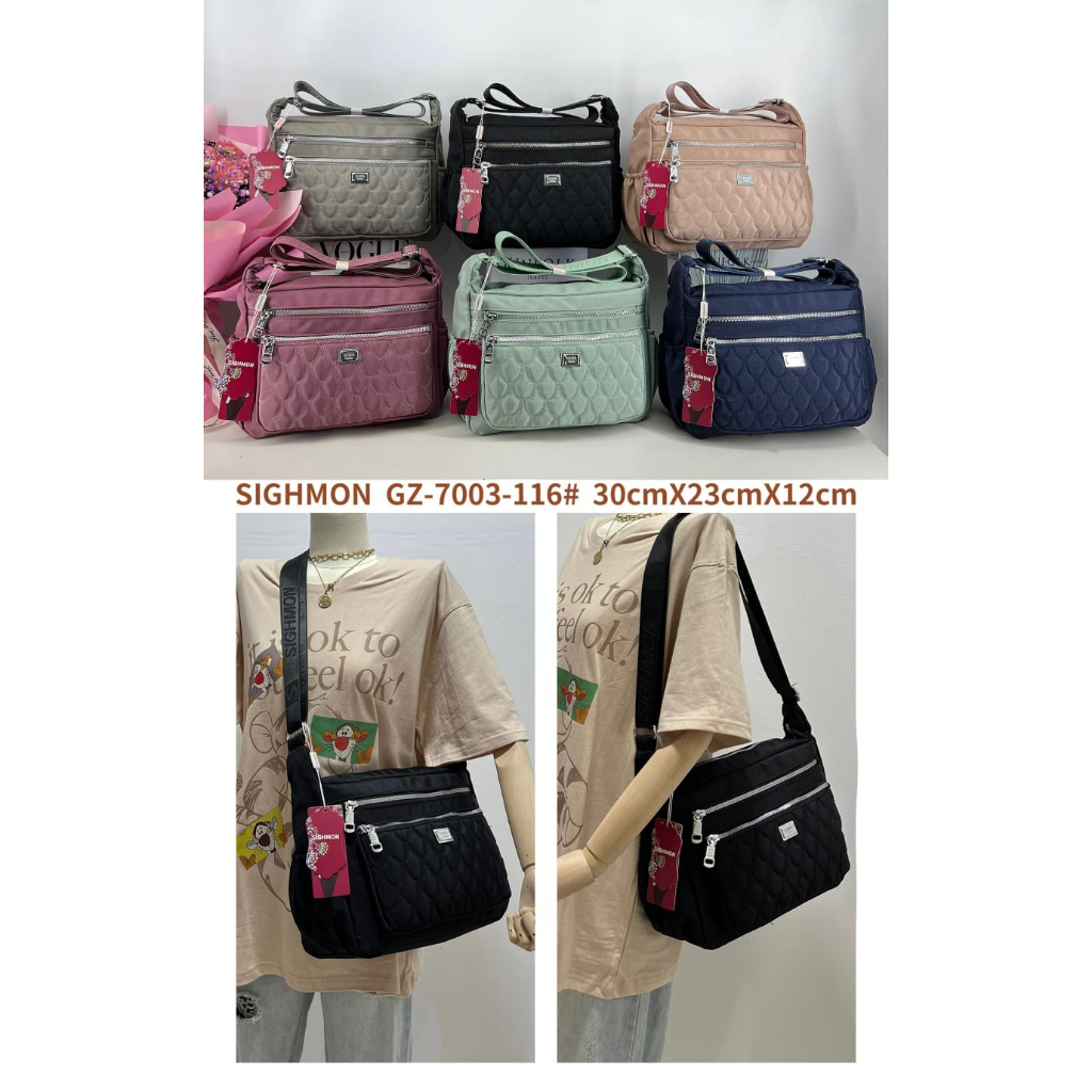 SIGHMON Tas Selempang Wanita Import Tas Slempang Fashion Korea Original Sling bag Trendy Waterproof