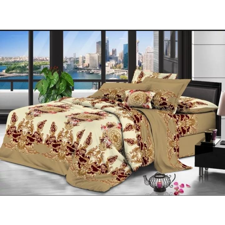 Sprei Motif Bunga Shaby Ukuran Kasur King No 1 180x200