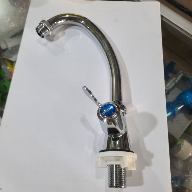 Kran Cuci Piring Onda Stainless V 634 T / Keran Cuci Piring / Kran Onda / Kran Bebek / Kran Angsa