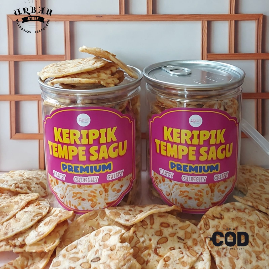 

Can - Keripik Tempe Sagu Kualitas Premium