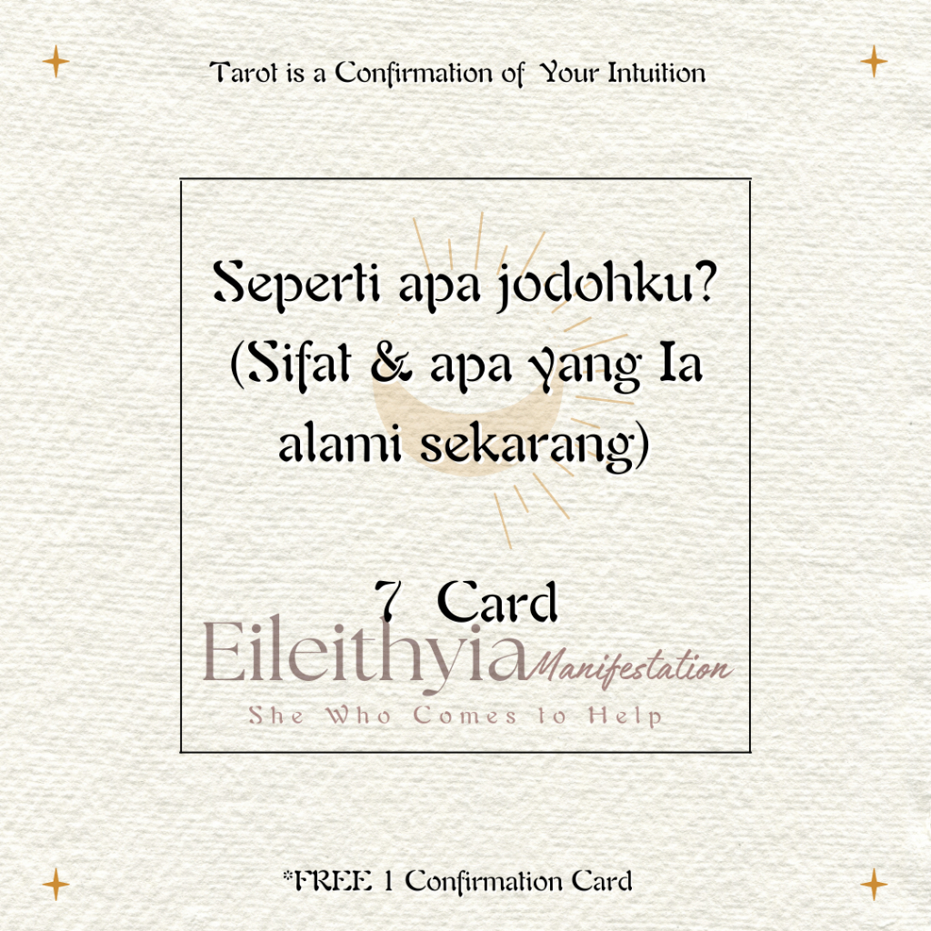 Baca Tarot / TAROT READING [Non-Interaktif] PESAN CINTA