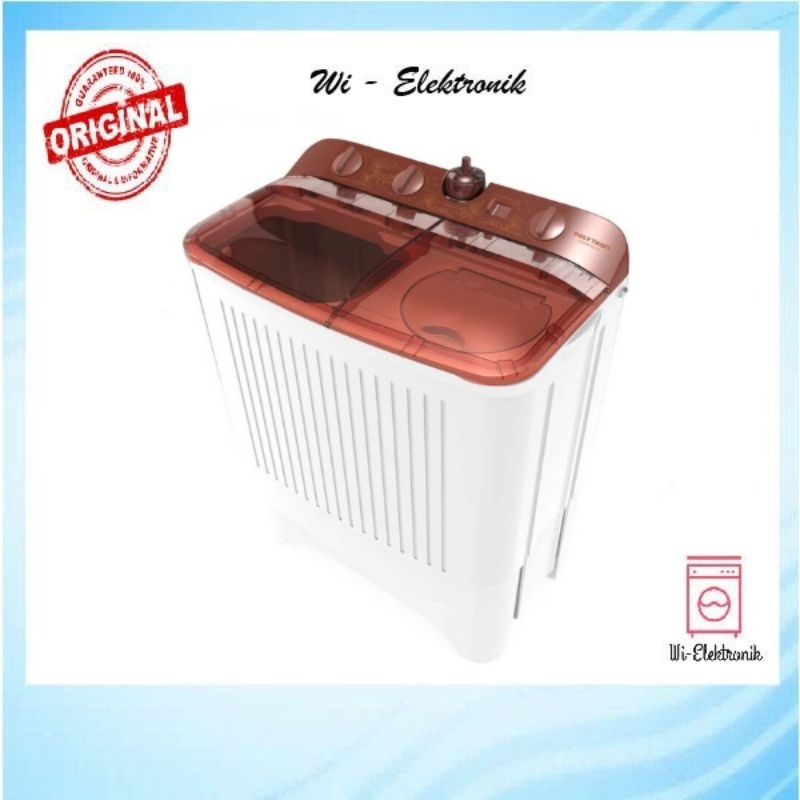 Mesin Cuci 2 Tabung Polytron PWM-7072 Mesin Cuci Polytron PWM7072 Polytron 7072 Polytron Mesin Cuci 