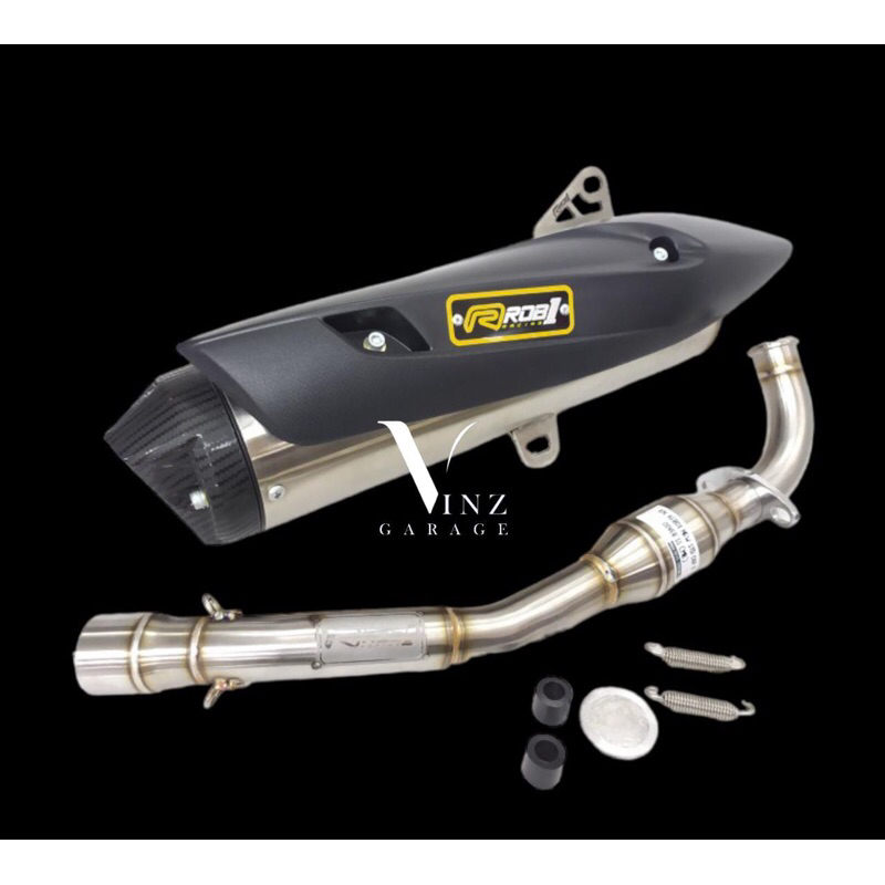Knalpot Rob 1 V Cup Nmax New Original Rob1 Knalpot All New Nmax Connected Original