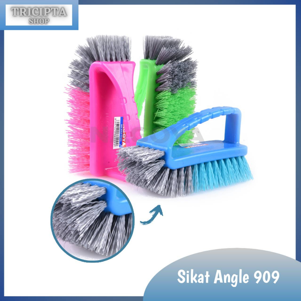 Sikat Lantai Kamar Mandi Plastik Nagoya Angle 909