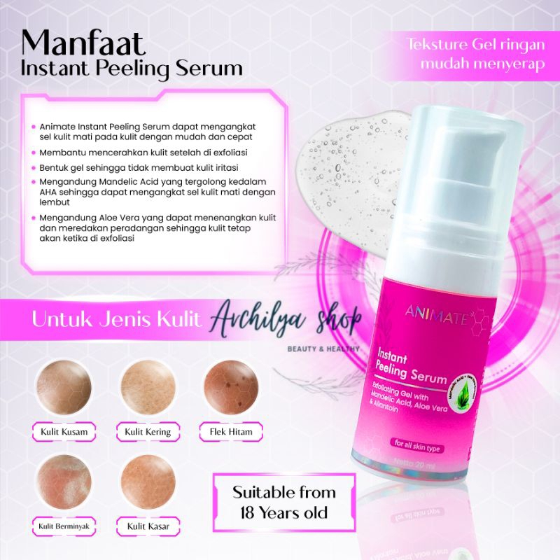 Animate Instant Peeling Serum 20ml