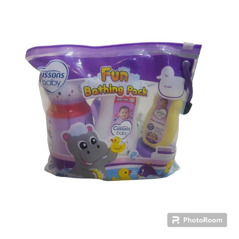 CUSSONS BABY FUN BATHING BAG PACK(8998103012643)