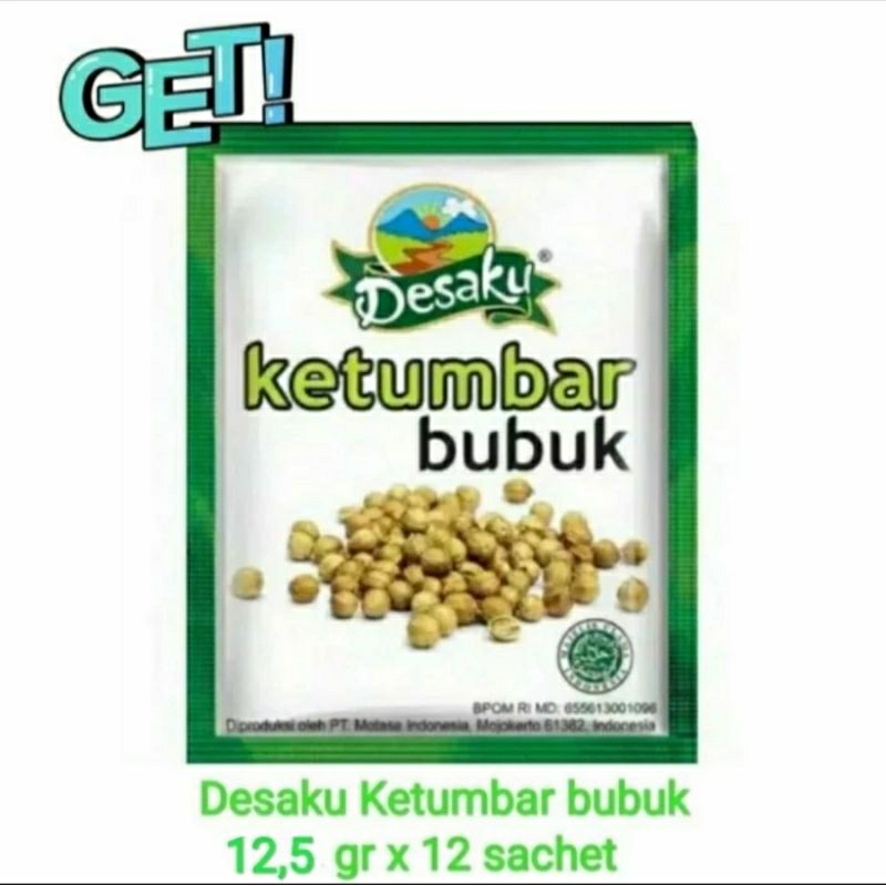 

ketumbar bubuk desaku | isi 12 sachet