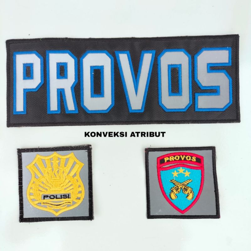 atribut provos polri