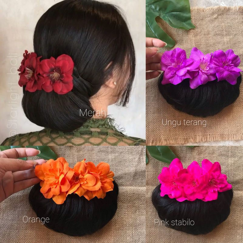 Sanggul Sirkam Bali,  Sanggul Bali,  Sanggul Sirkam Jepit,  Sanggul Sirkam Bunga,  Karet Ulir,  Sang