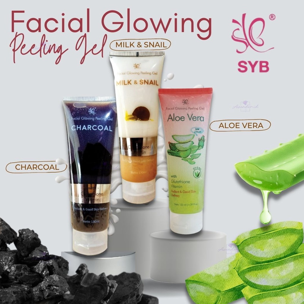 SYB facial Glowing Peeling BPOM 130 ml