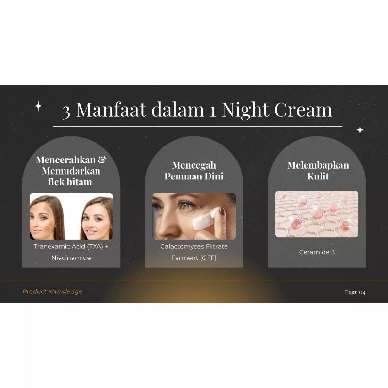 Cream Malam  Reglow dr Shindy Skincare Ori 100% Intemsive Night Cream For Treatment / reglow dr shindy skincare