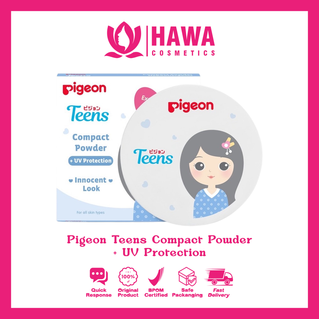 PIGEON TEENS Compact Powder + UV Protection l PIGEON TEENS Compact Powder + UV Protection Refill