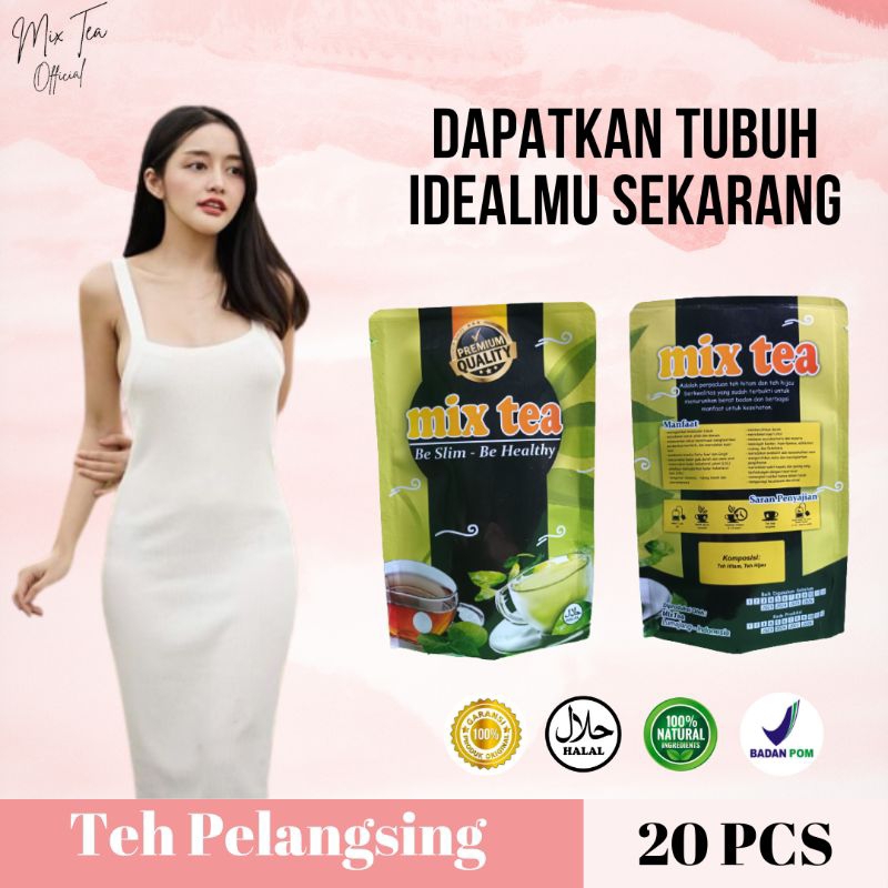 

Mix Tea Teh Pelangsing Badan Cepat Dan Ampuh - Isi 20 sachet