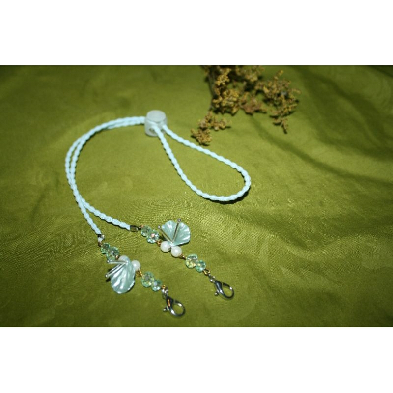 strap masker mutiara 2 in 1