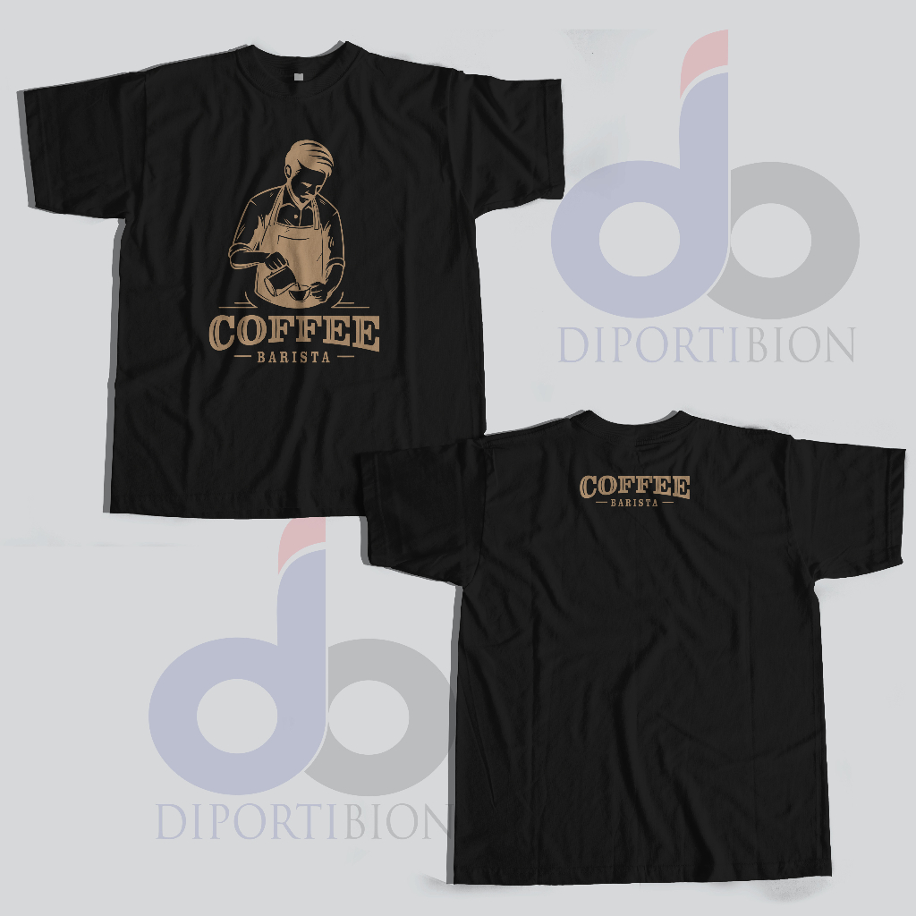 KAOS LENGAN PENDEK BARISTA / COFFEE BARISTA KAOS LENGAN PENDEK