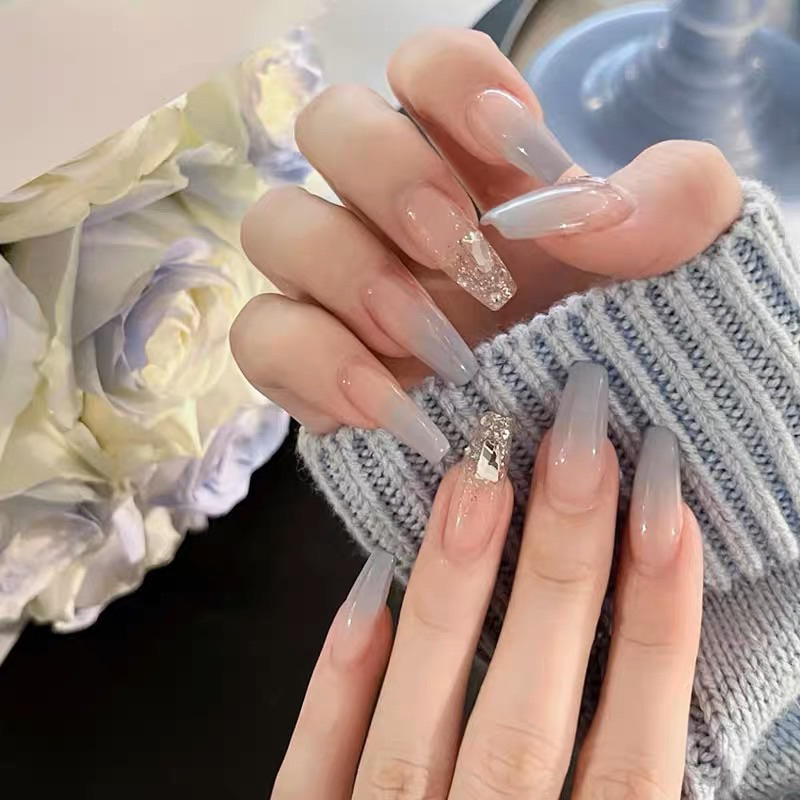Kuku Palsu 【A108，lem sticker】Nikah kuku Wedding False Nailart Pengantin Tangan