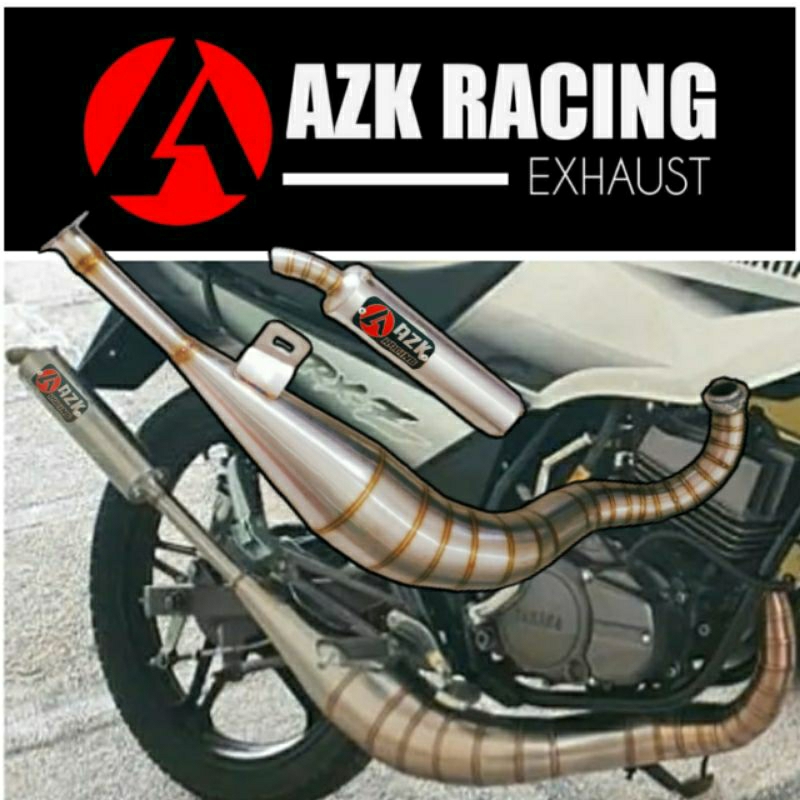 Knalpot Racing Rxz Rx-Z / Knalpot Yamaha Rxz Original azk racing